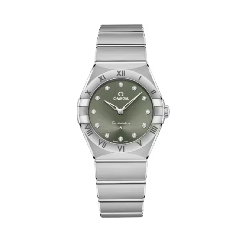 CONSTELLATION 28 MM STAINLESS STEEL WITH GREEN DIAL