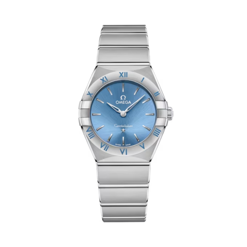 CONSTELLATION 28 MM STAINLESS STEEL WITH BLUE DIAL