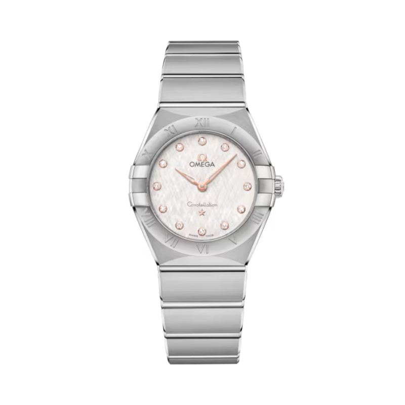 CONSTELLATION 28 MM STAINLESS STEEL WITH SILVER DIAL