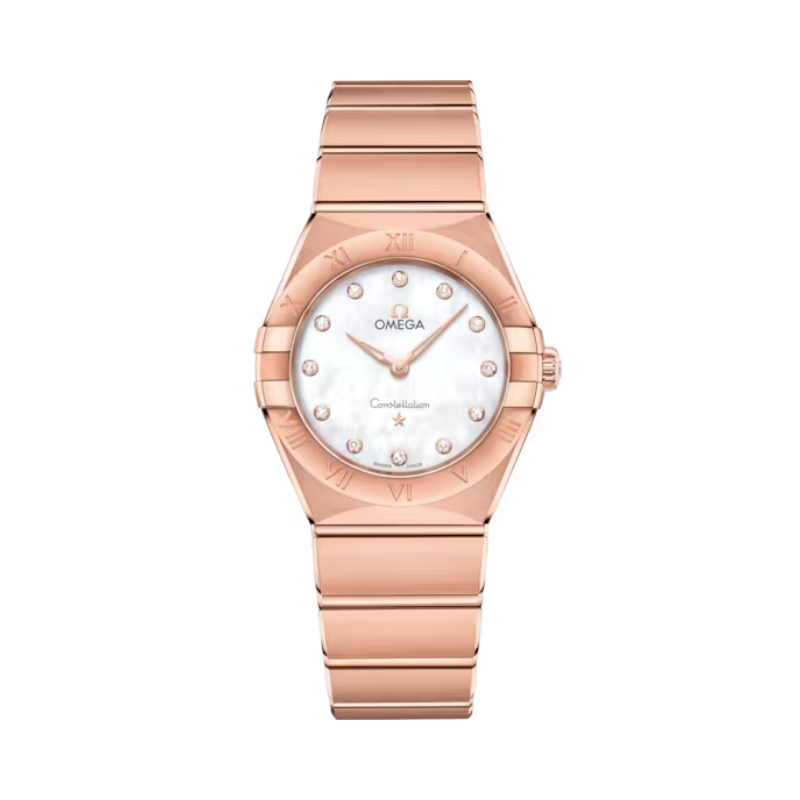 CONSTELLATION 28 MM SEDNA™ GOLD WITH MOTHER OF PEARL DIAL
