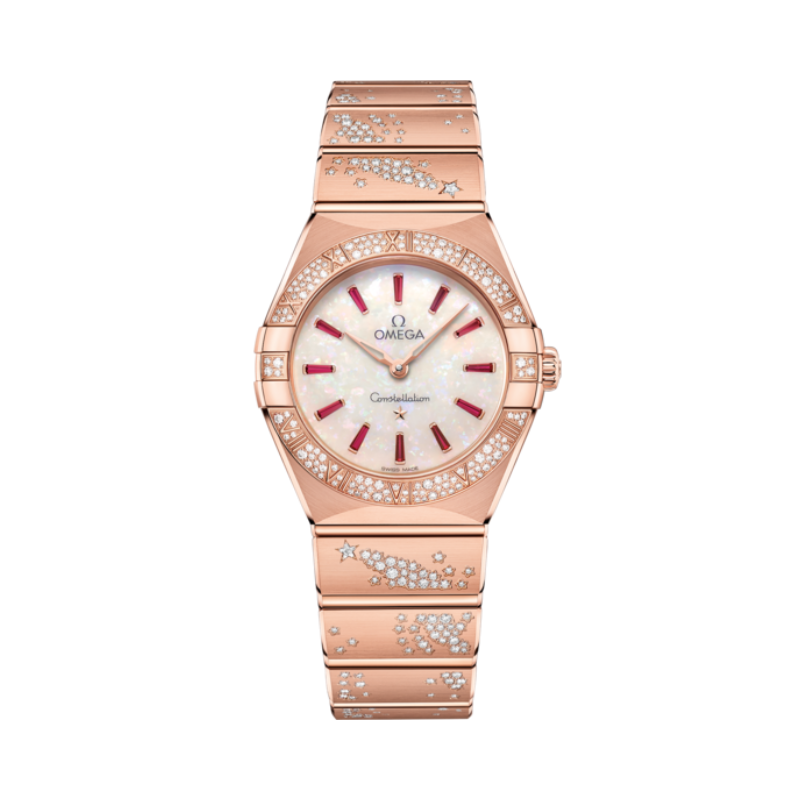 CONSTELLATION 28 MM SEDNA™ GOLD WITH MOTHER OF PEARL DIAL