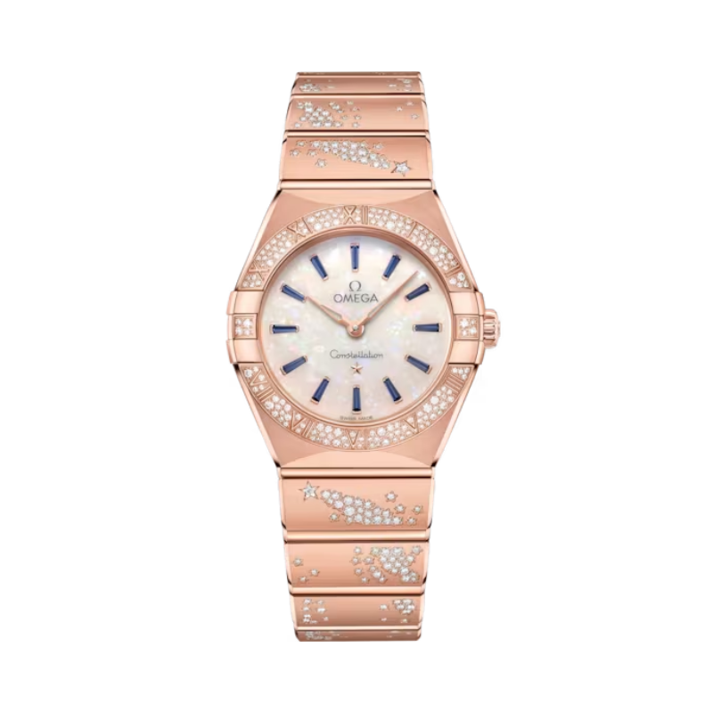 CONSTELLATION 28 MM SEDNA™ GOLD WITH MOTHER OF PEARL DIAL