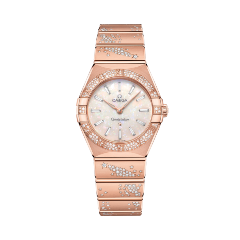 CONSTELLATION 28 MM SEDNA™ GOLD WITH MOTHER OF PEARL DIAL