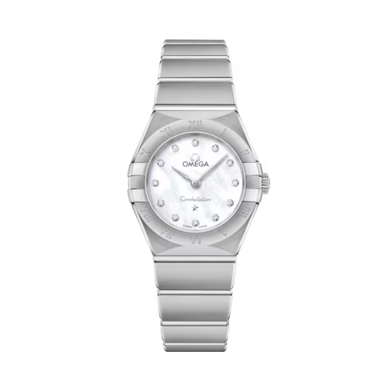 CONSTELLATION 25 MM STAINLESS STEEL WITH MOTHER OF PEARL DIAL