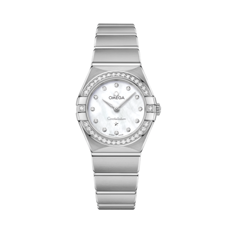 CONSTELLATION 25 MM STAINLESS STEEL WITH MOTHER OF PEARL DIAL