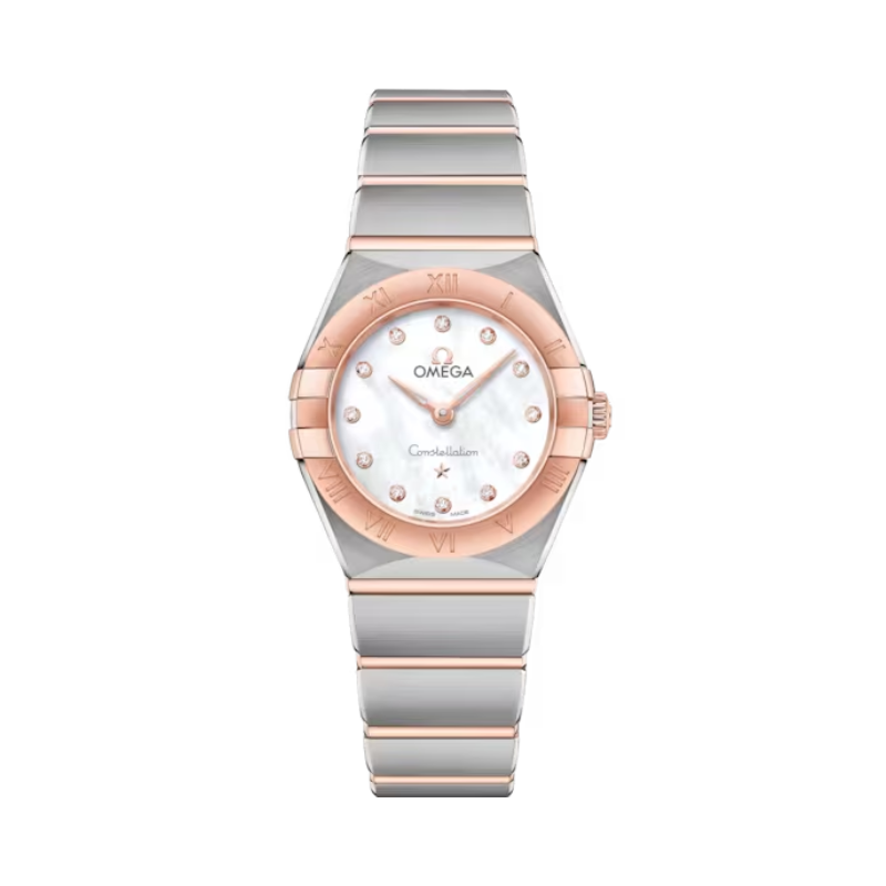 CONSTELLATION 25 MM STAINLESS STEEL - SEDNA™ GOLD WITH MOTHER OF PEARL DIAL
