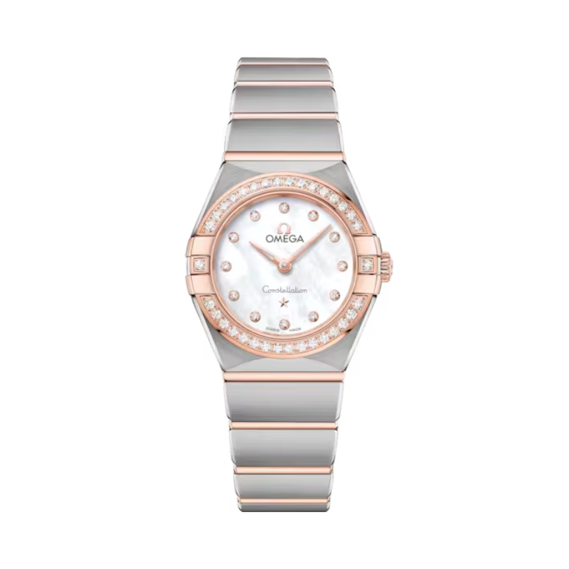 CONSTELLATION 25 MM STAINLESS STEEL - SEDNA™ GOLD WITH MOTHER OF PEARL DIAL