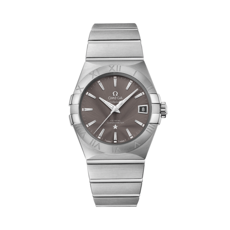 CONSTELLATION 38 MM STAINLESS STEEL WITH GREY DIAL