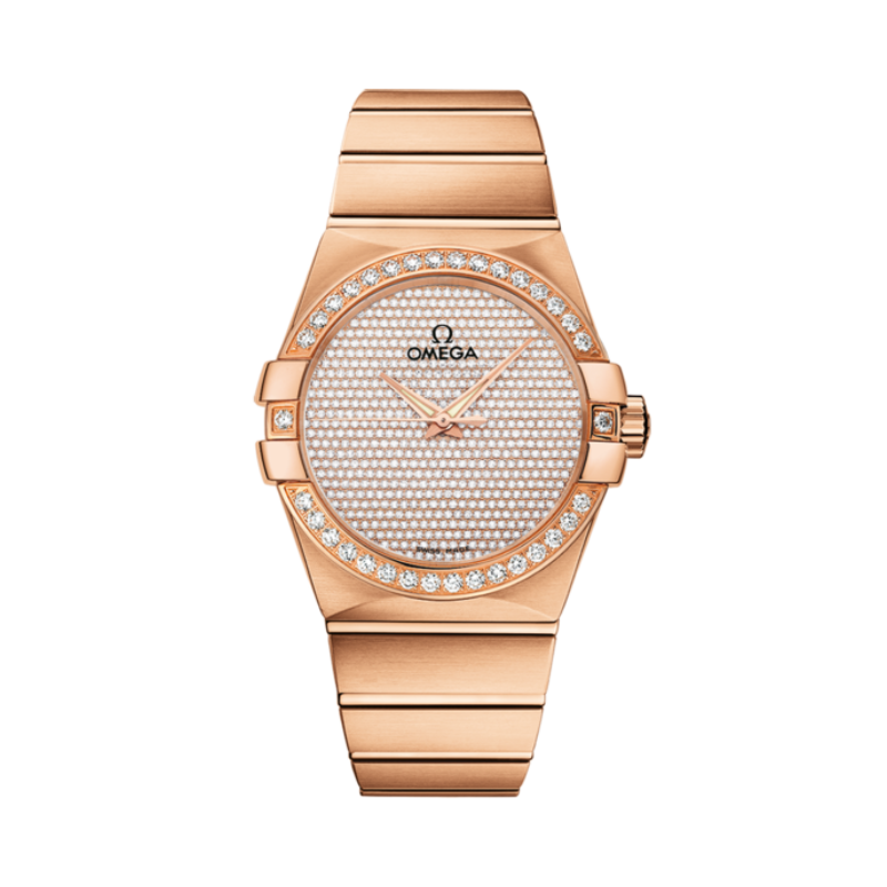 CONSTELLATION 38 MM RED GOLD WITH RED DIAL