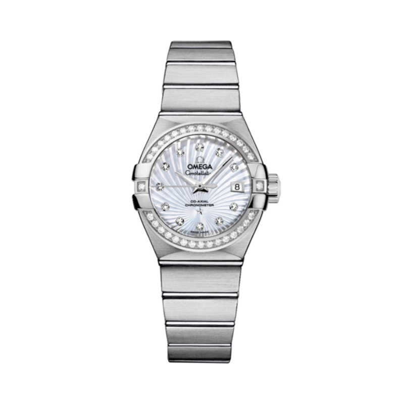 CONSTELLATION 27 MM STAINLESS STEEL WITH MOTHER OF PEARL DIAL