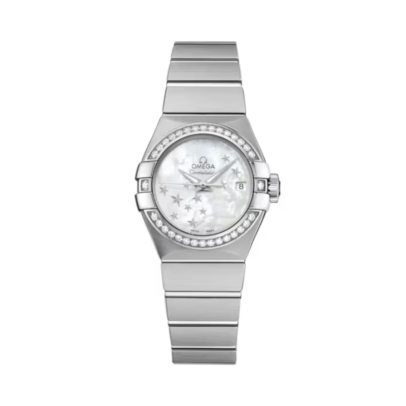 CONSTELLATION 27 MM STAINLESS STEEL WITH MOTHER OF PEARL DIAL