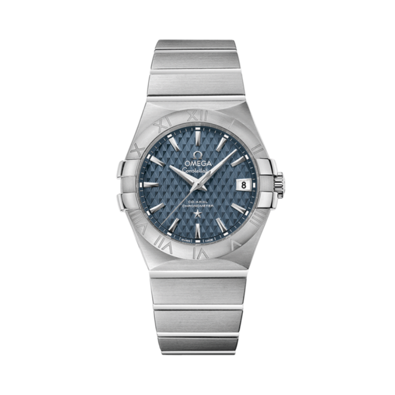 CONSTELLATION 35 MM STAINLESS STEEL WITH BLUE DIAL