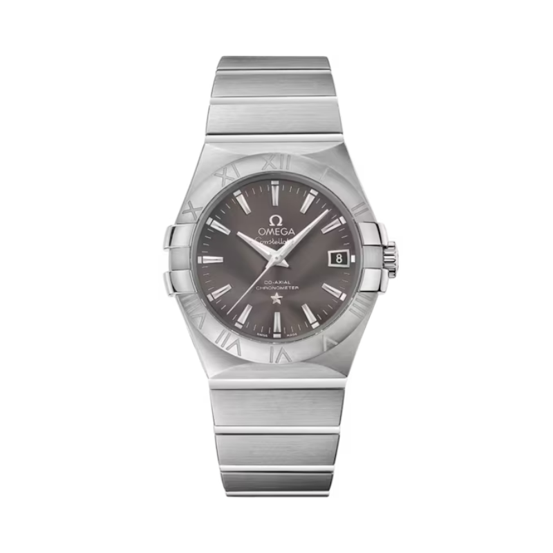 CONSTELLATION 35 MM STAINLESS STEEL WITH GREY DIAL