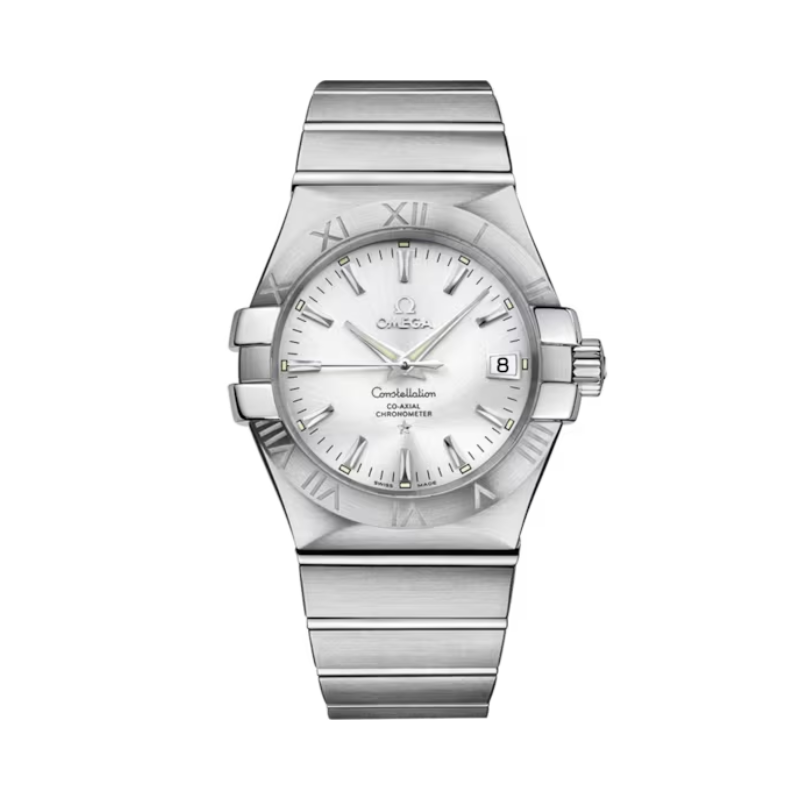 CONSTELLATION 35 MM STAINLESS STEEL WITH SILVER DIAL