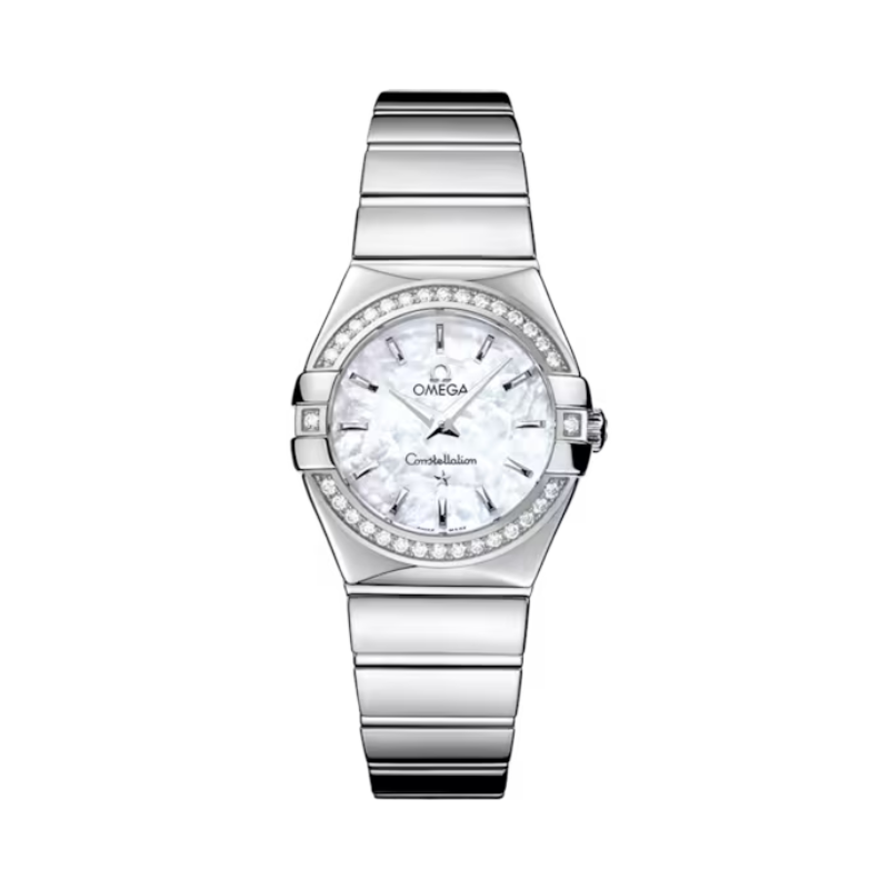 CONSTELLATION 27 MM STAINLESS STEEL WITH MOTHER OF PEARL DIAL