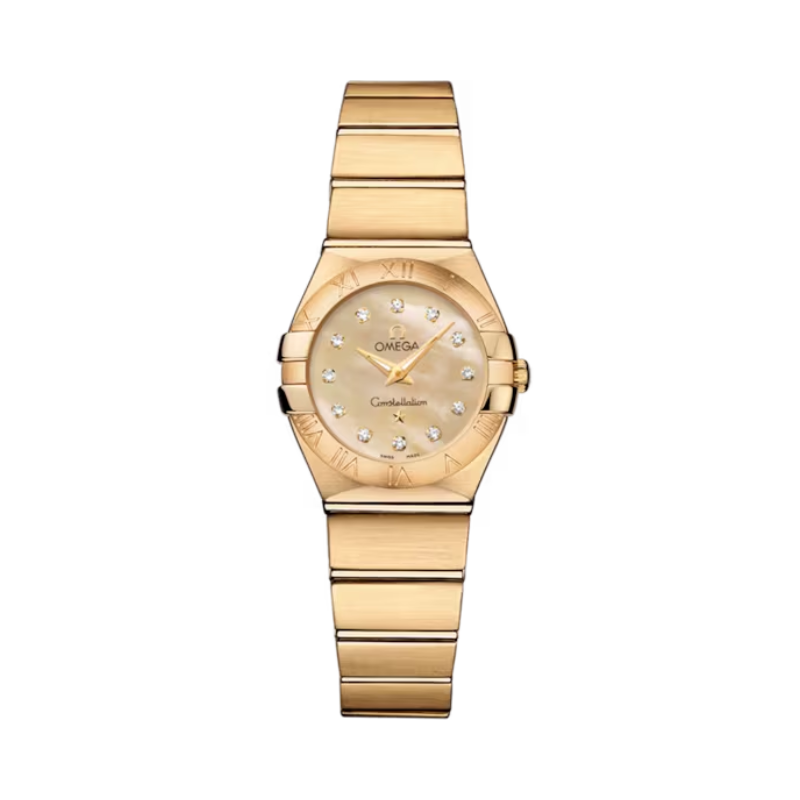 CONSTELLATION 24 MM YELLOW GOLD WITH YELLOW DIAL