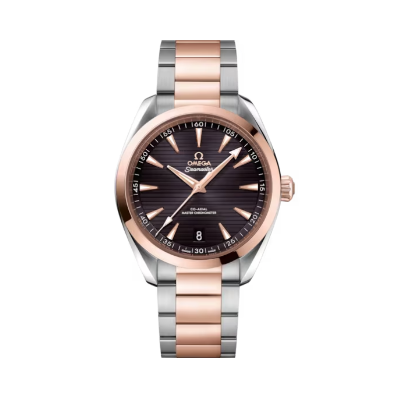 SEAMASTER AQUA TERRA 150M 41 MM STAINLESS STEEL - SEDNA™ GOLD WITH GREY DIAL