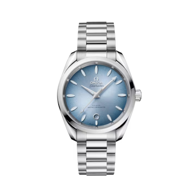 SEAMASTER AQUA TERRA 150M SUMMER BLUE 38 MM STAINLESS STEEL WITH BLUE DIAL