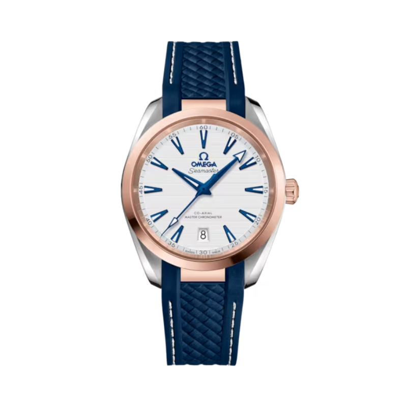 SEAMASTER AQUA TERRA 150M 38 MM STAINLESS STEEL - SEDNA™ GOLD WITH SILVER DIAL