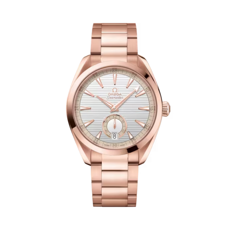 SEAMASTER AQUA TERRA 150M 41 MM SEDNA™ GOLD WITH SILVER DIAL