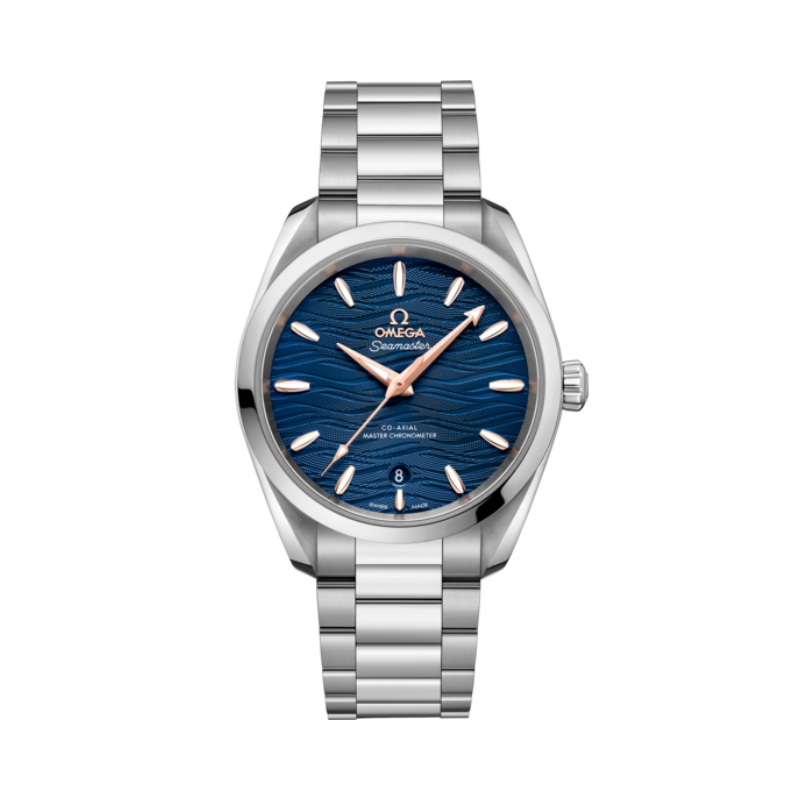 SEAMASTER AQUA TERRA 150M 38 MM STAINLESS STEEL WITH BLUE DIAL