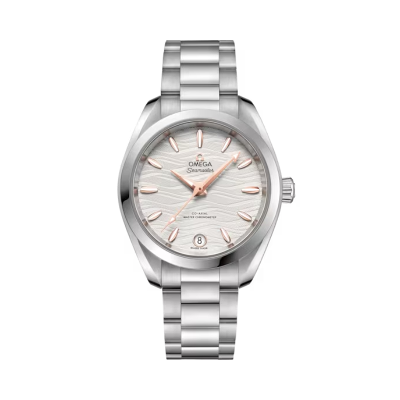 SEAMASTER AQUA TERRA 150M 34 MM STAINLESS STEEL WITH SILVER DIAL