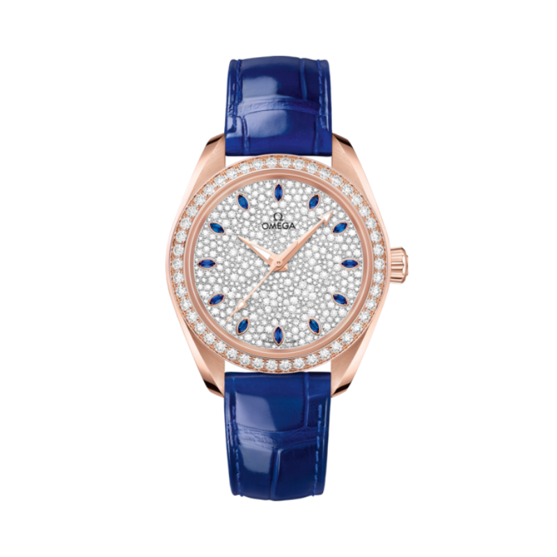 SEAMASTER AQUA TERRA 150M 34 MM SEDNA™ GOLD WITH WHITE DIAL