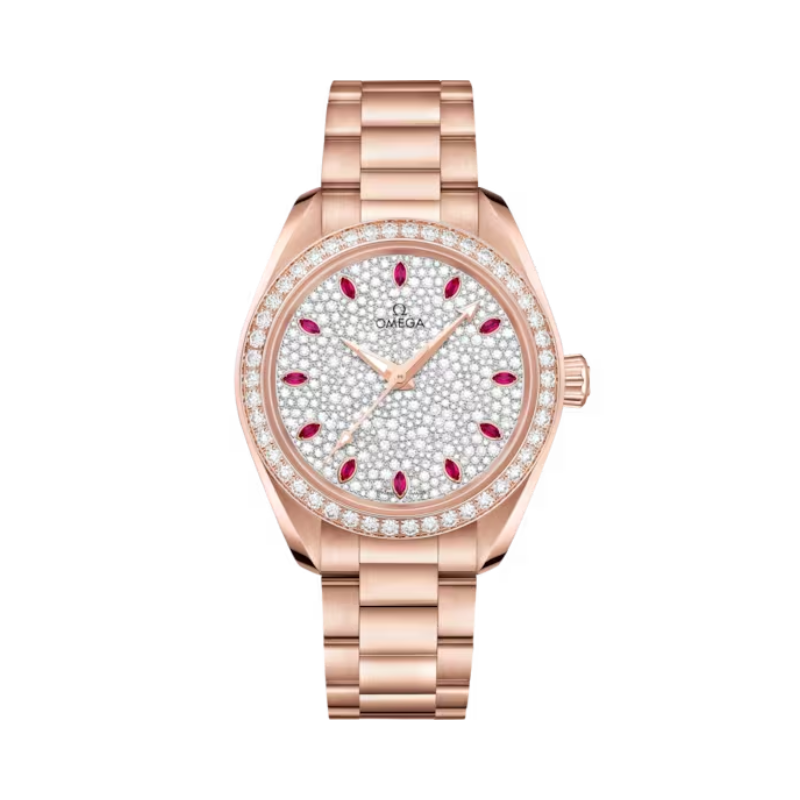SEAMASTER AQUA TERRA 150M 34 MM SEDNA™ GOLD WITH WHITE DIAL