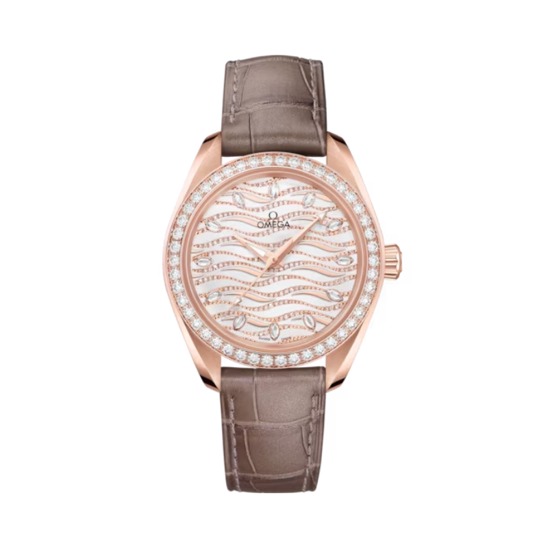 SEAMASTER AQUA TERRA 150M 34 MM SEDNA™ GOLD WITH WHITE DIAL