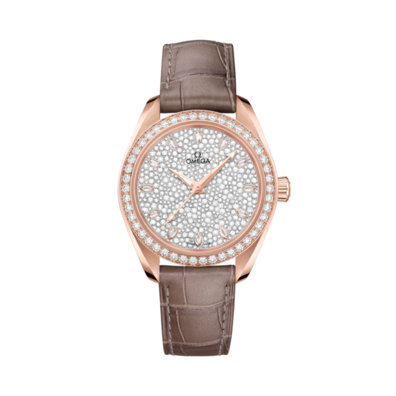 SEAMASTER AQUA TERRA 150M 34 MM SEDNA™ GOLD WITH WHITE DIAL