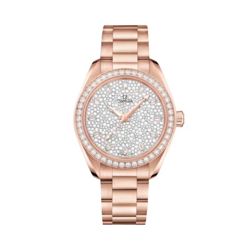 SEAMASTER AQUA TERRA 150M 34 MM SEDNA™ GOLD WITH WHITE DIAL