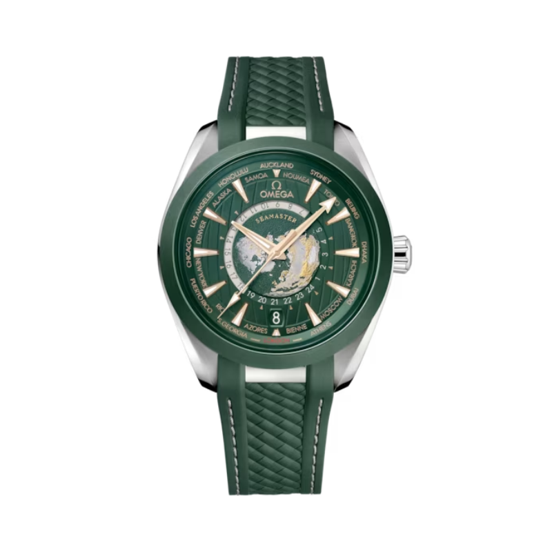 SEAMASTER AQUA TERRA 150M 43 MM STAINLESS STEEL WITH GREEN DIAL