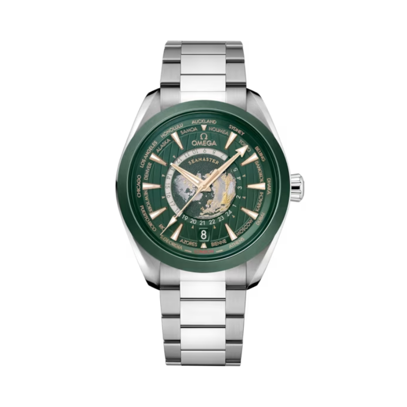 SEAMASTER AQUA TERRA 150M 43 MM STAINLESS STEEL WITH GREEN DIAL