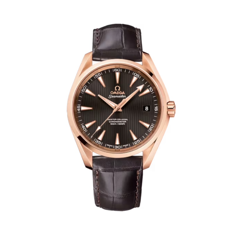 SEAMASTER AQUA TERRA 150M 41 MM RED GOLD WITH GREY DIAL