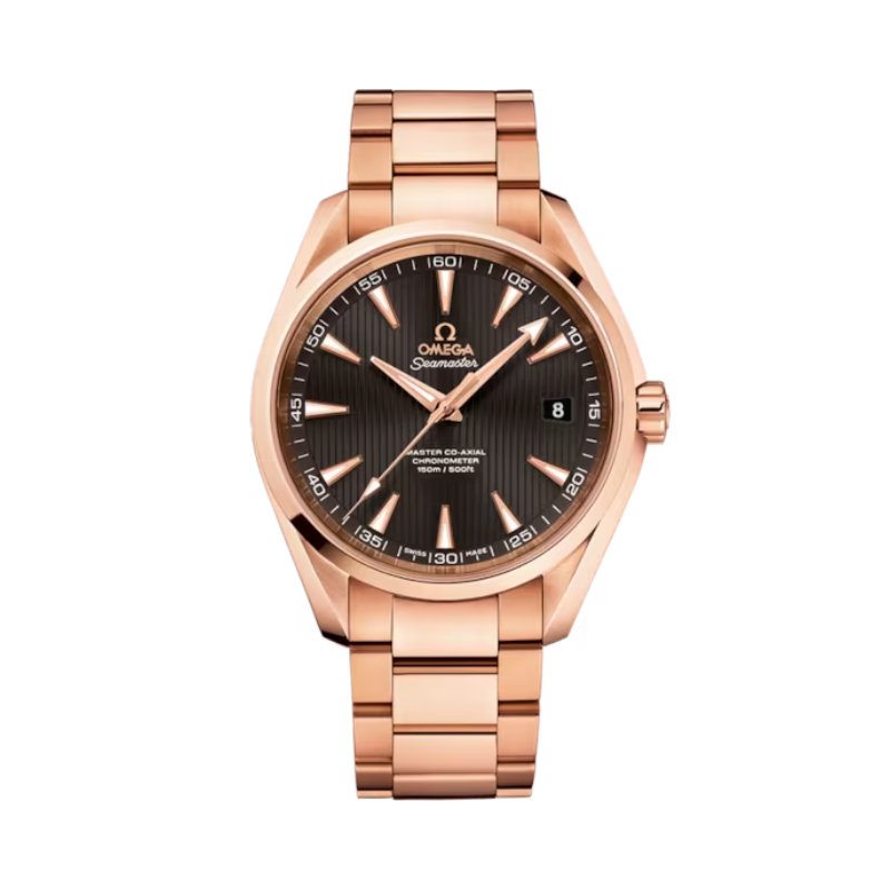 SEAMASTER AQUA TERRA 150M 41 MM RED GOLD WITH GREY DIAL