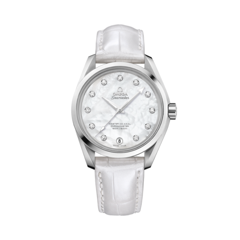 SEAMASTER AQUA TERRA 150M 38 MM STAINLESS STEEL WITH MOTHER OF PEARL DIAL