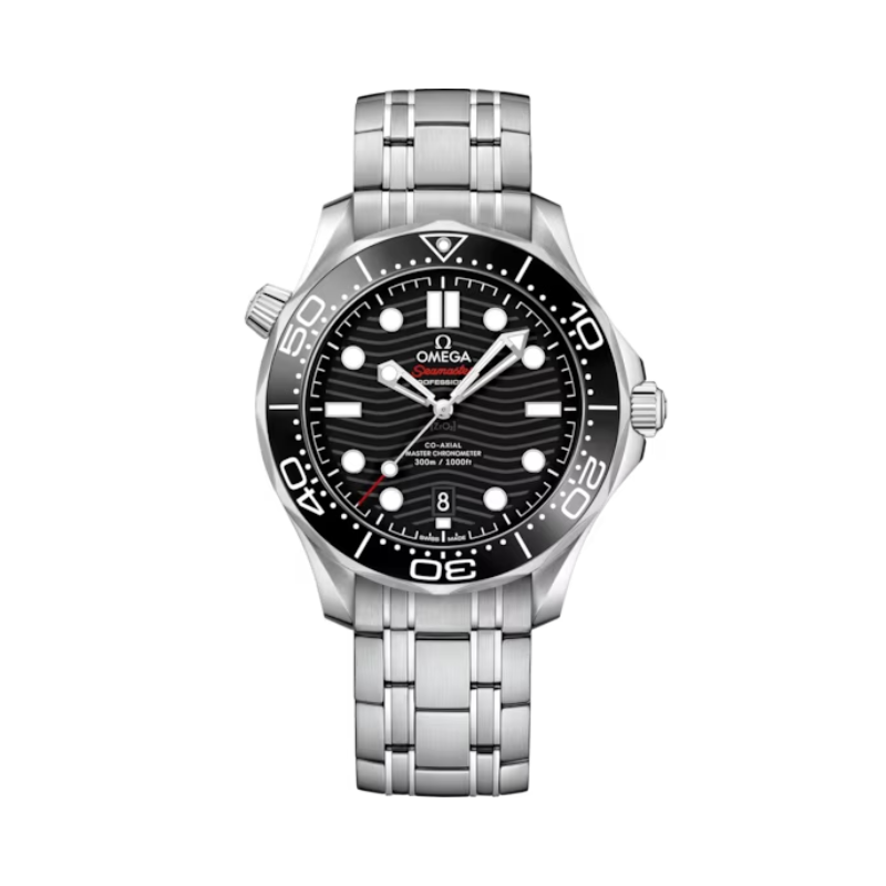 SEAMASTER DIVER 300M 42 MM STAINLESS STEEL WITH BLACK DIAL