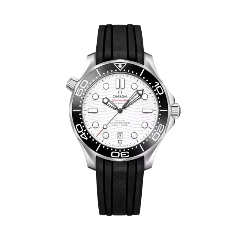 SEAMASTER DIVER 300M 42 MM STAINLESS STEEL WITH WHITE DIAL
