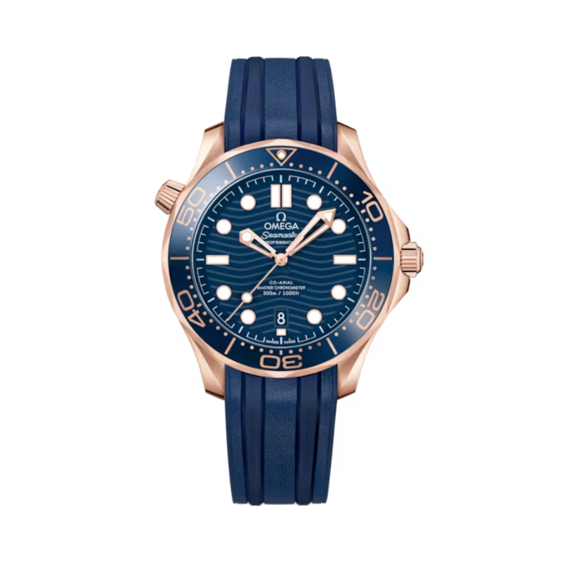 SEAMASTER DIVER 300M 42 MM SEDNA™ GOLD WITH BLUE DIAL