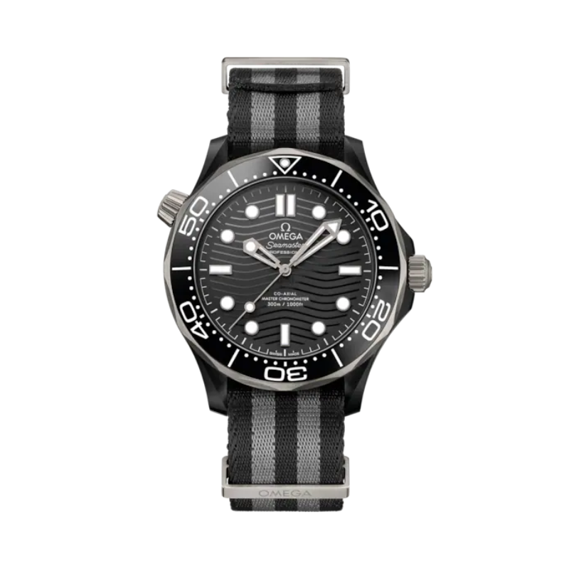 SEAMASTER DIVER 300M 43 MM BLACK CERAMIC WITH BLACK DIAL