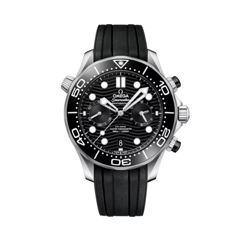 SEAMASTER DIVER 300M 44 MM STAINLESS STEEL WITH BLACK DIAL
