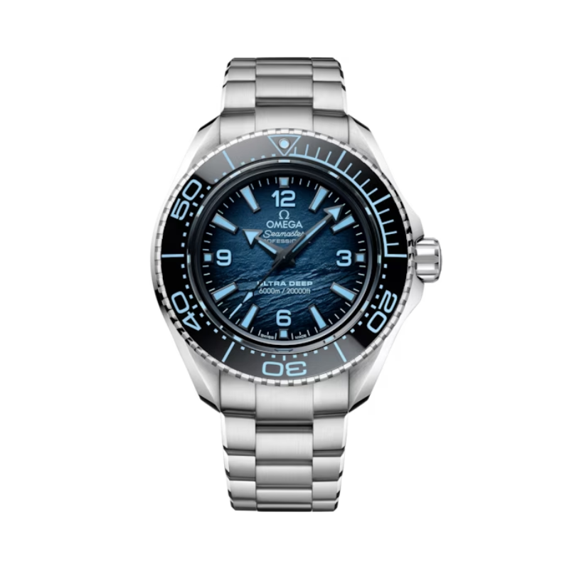 SEAMASTER PLANET OCEAN 6000M ULTRA DEEP 45 MM O-MEGASTEEL WITH BLUE DIAL