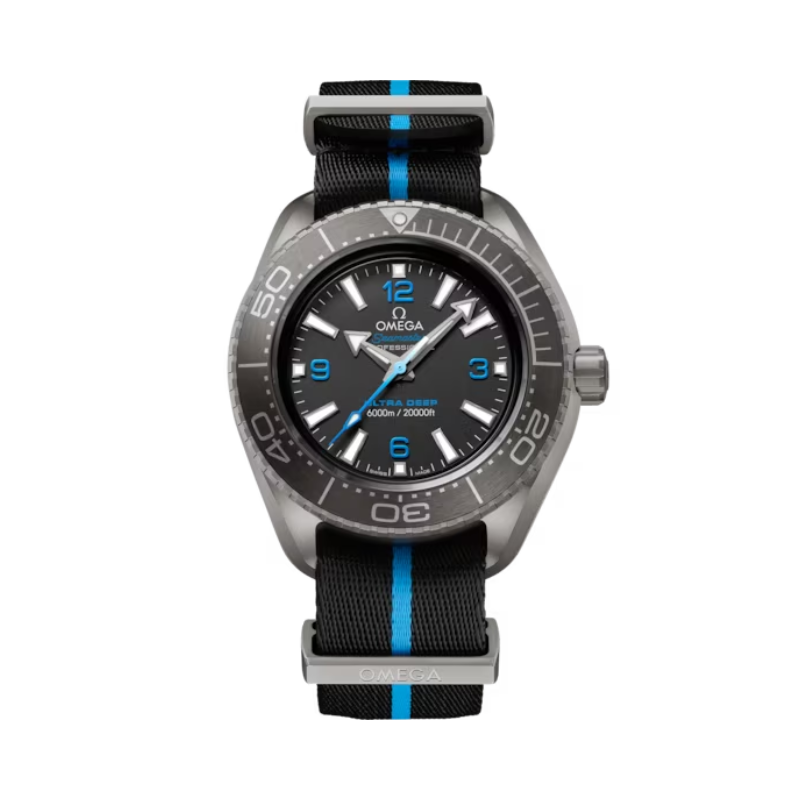 SEAMASTER PLANET OCEAN 6000M ULTRA DEEP 45 MM TITANIUM WITH BLACK DIAL