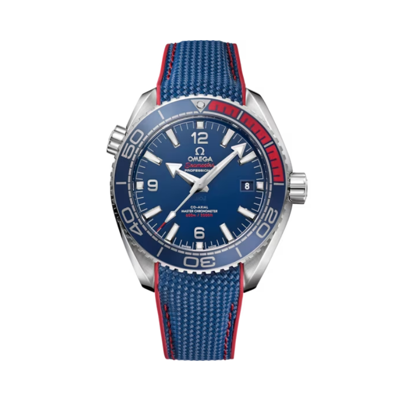 SEAMASTER PLANET OCEAN 600M "PYEONGCHANG 2018" LIMITED EDITION 43 MM STAINLESS STEEL WITH BLUE DIAL