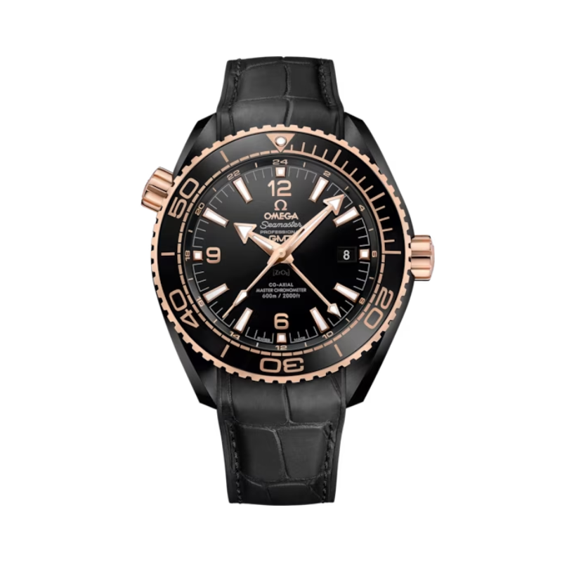 SEAMASTER PLANET OCEAN 600M DEEP BLACK 45 MM BLACK CERAMIC - SEDNA™ GOLD WITH BLACK DIAL