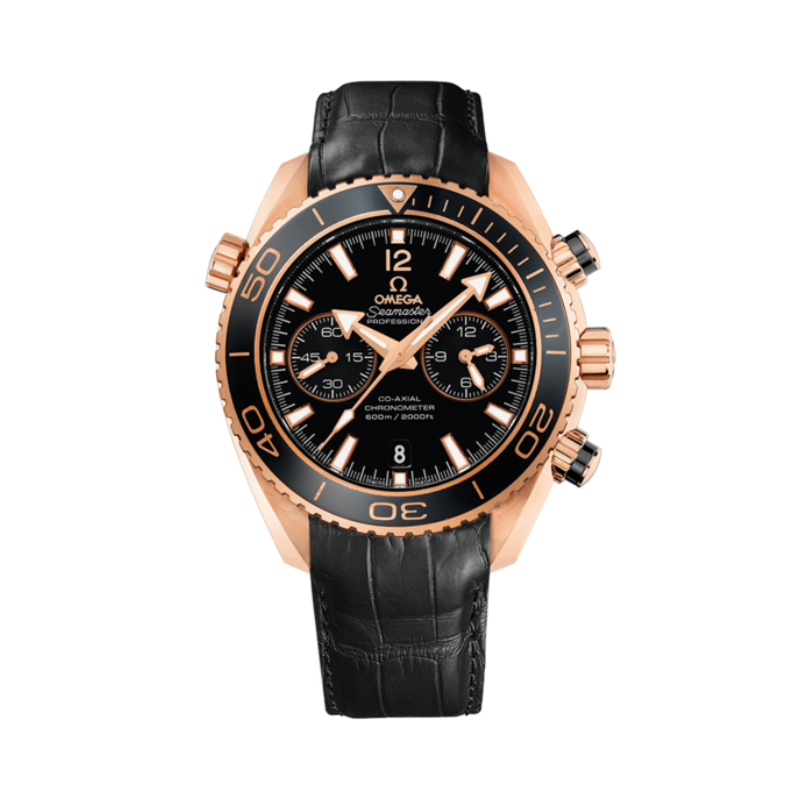 SEAMASTER PLANET OCEAN 600M 45 MM RED GOLD WITH BLACK DIAL