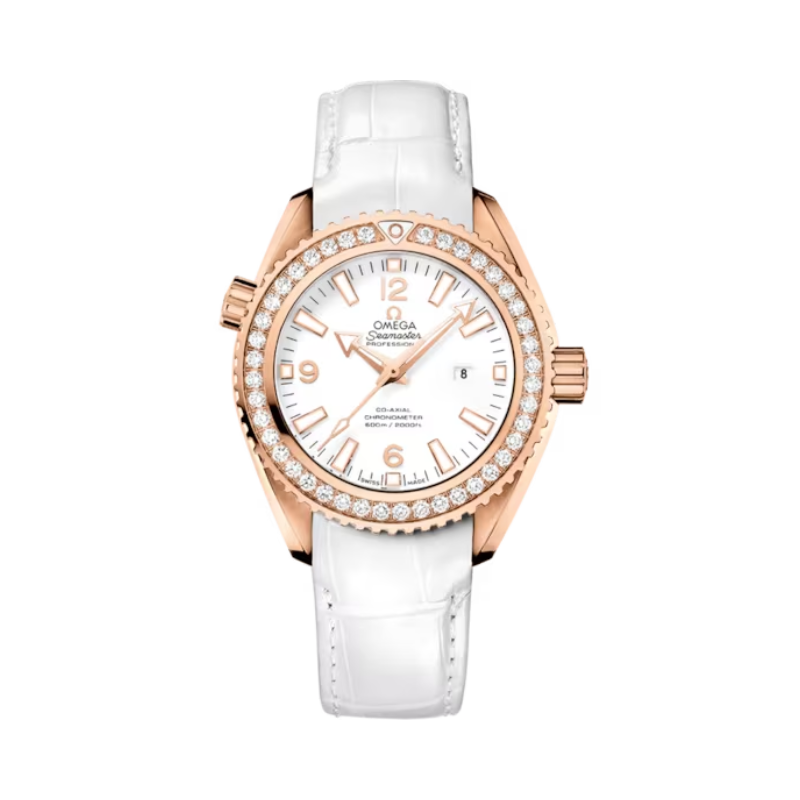 SEAMASTER PLANET OCEAN 600M 37 MM RED GOLD WITH WHITE DIAL