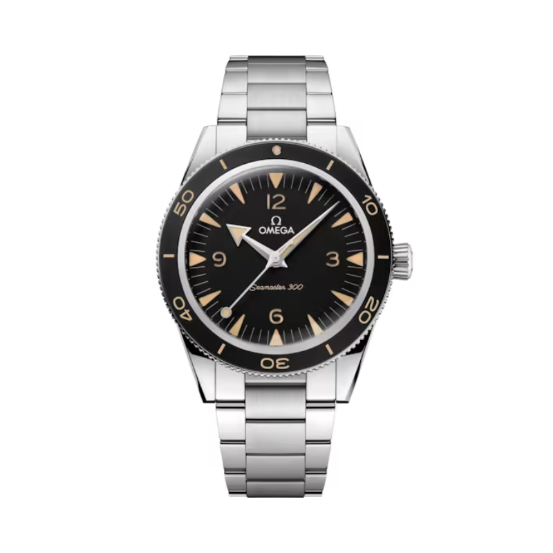 SEAMASTER 300 41 MM STAINLESS STEEL WITH BLACK DIAL