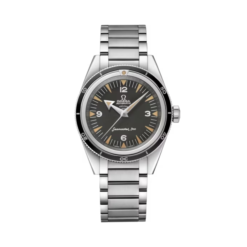 SEAMASTER 300 TRILOGY SET LIMITED EDITION 557 39 MM STAINLESS STEEL WITH BLACK DIAL