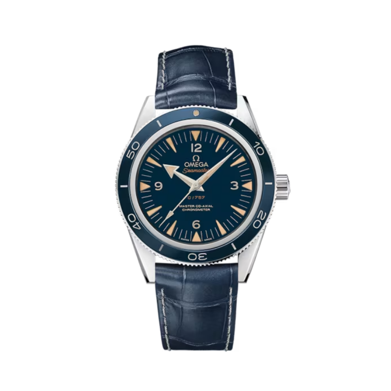 SEAMASTER 300 41 MM PLATINUM WITH BLUE DIAL